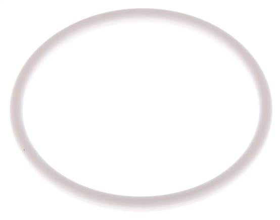 Dichtung (Milchgewinde) DN 80, PTFE (weiß), 85x95x5mm