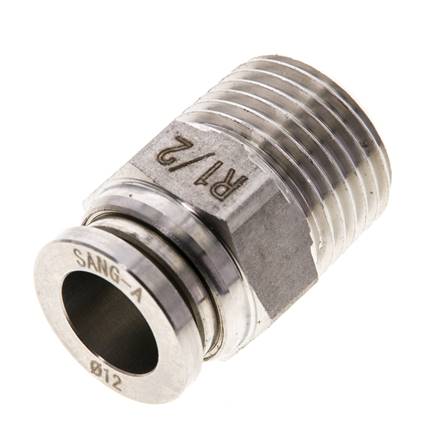 Straight plug connection R 1/2"-12mm, IQS-ES LE