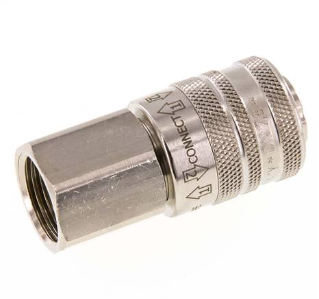 Safety coupling socket (NW7.2) G 1/2" (IT), standard