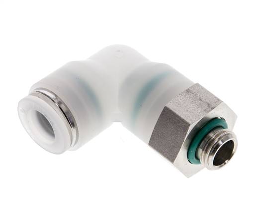 Elbow plug connection G 1/8"-8mm, IQS-ES LE/IQS-PVDF