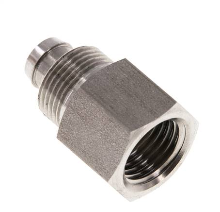 Screw-on thread piece G 1/4"-10x8mm, 1.4571 without nut