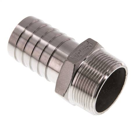 Gewindetülle NPT 1-1/2"-38 (1-1/2")mm, 1.4408