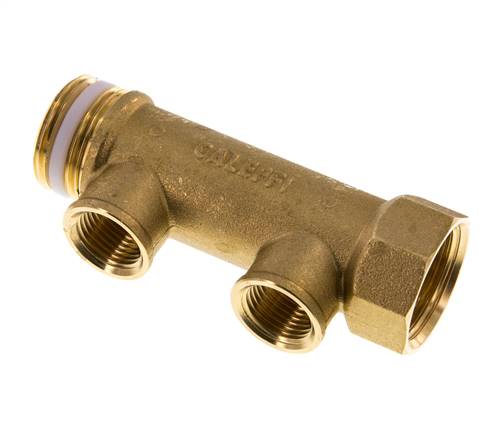 Distribution pipe G 1" (IT/AG), outlet 2x G 1/2" (IT)