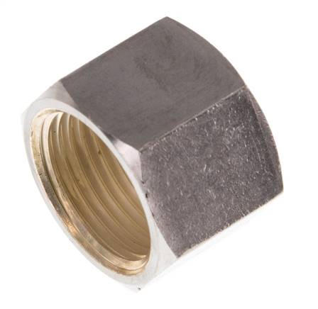 Écrou-raccord pour raccord à bague coupante 12 S (M20x1,5), bague de serrage 1.4571 (NC)