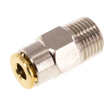 High-pressure push-in fitting R 1/8"-4mm