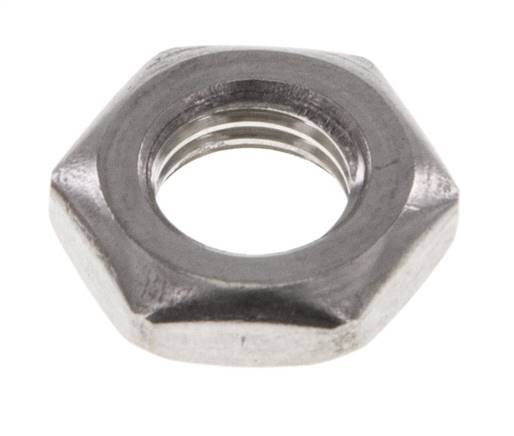 Hexagonal lock nut M 10x1.25, V4A