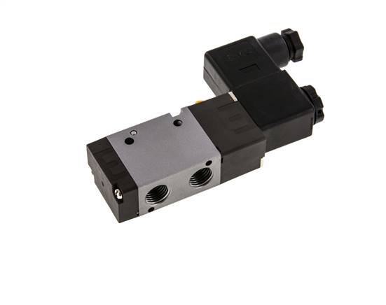 Électrovanne 3/2 voies, G 1/4", rappel par ressort (NC), 12 V DC