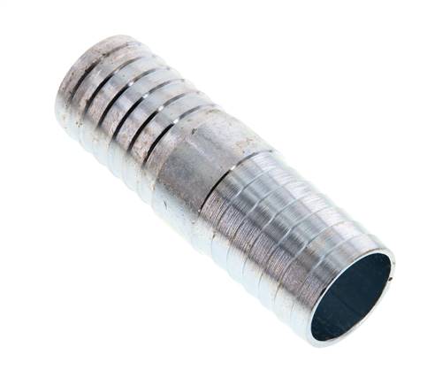 Hose connection pipe 32 (1-1/4")mm-32 (1-1/4")mm, galvanized steel