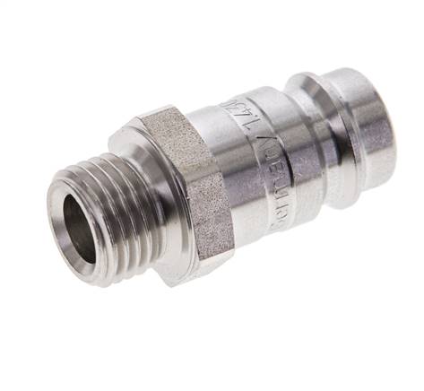 Bouchon d'accouplement (NW10) G 1/4" (AG), acier inoxydable