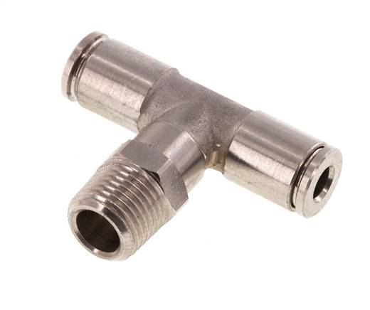 Connecteur en T R 1/8"-4mm, acier inoxydable IQS