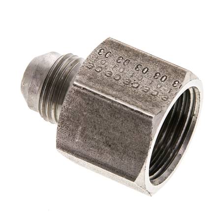 Reduziernippel UNF 3/4"-16(JIC-AG)-UN 1-1/16"-12(JIC-IG)