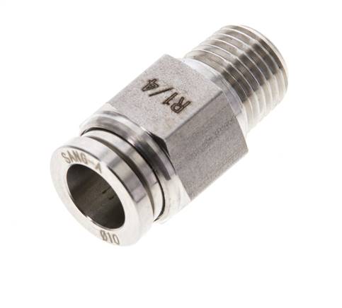 Straight plug connection R 1/4"-10mm, IQS-ES LE