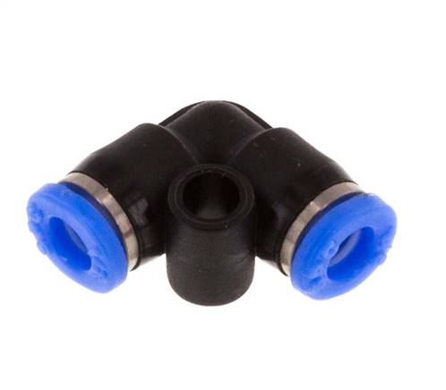 Elbow plug connection 1/8" (3.17 mm), IQS inch