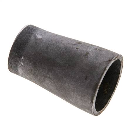 Reducer 33.7x2.6mm - 26.9x2.3mm, P235GH-TC1 steel black seamless