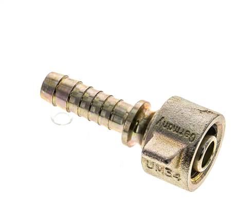 Complete screw connection G 3/4", steel / malleable cast iron