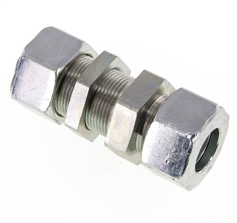 Raccord à vis à bague coupante Schott 25 S (M36x2), acier galvanisé