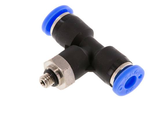 T-connector UNF 10-32-3/16" (4.76 mm), IQS-Inch