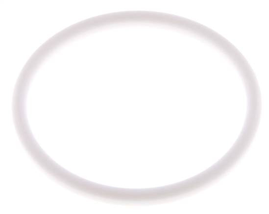 Dichtung (Milchgewinde) DN 65, PTFE (weiß), 71x81x5mm