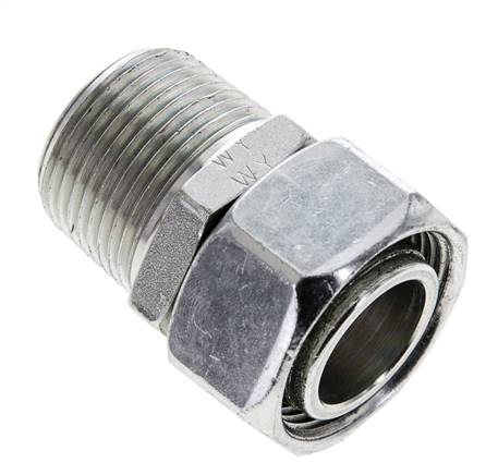 Paramètres Raccord à bague coupante 28 L-NPT 1", acier galvanisé