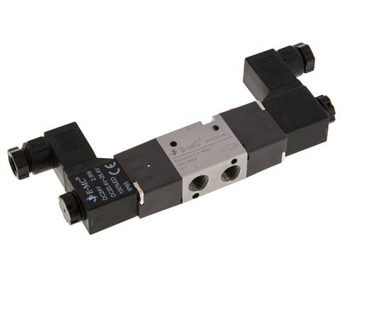 Électrovanne 3/2 voies, G 1/8", vanne à impulsion, 24 V DC