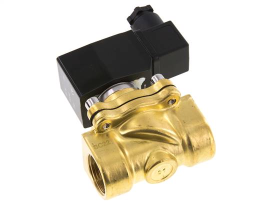 2/2-way MS solenoid valve G 3/4", 0-6/10 (DC/AC) bar, NC