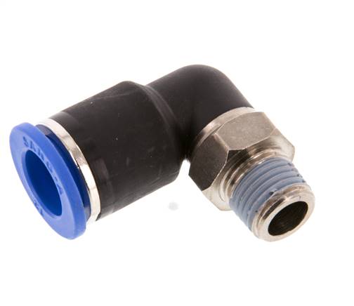 Elbow plug connection R 1/4"-12mm, IQS standard