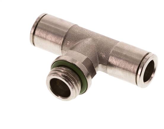 T-connector G 1/4"-8mm, IQS-MSV (high temperature)