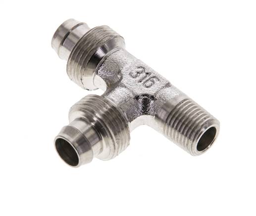 LE-Gewindestück R 1/8"-10x8mm, 1.4305 ohne Muttern