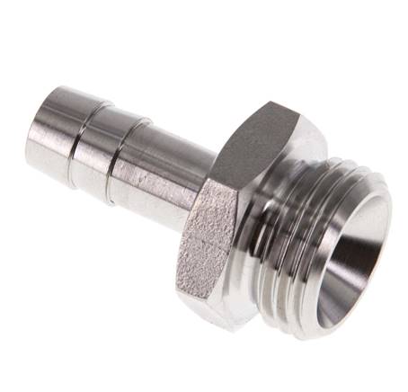 Gewindetülle G 1/2"-10mm, 1.4571