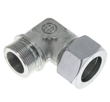 Winkel-Schneidringverschraub. G 1-1/2"-38 S (M52x2), Stahl verzinkt