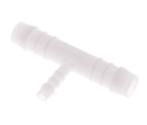 T-hose connector 12mm-6 (1/4")mm-12mm, POM