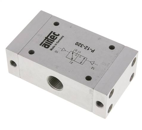 3/2-Wege Pneumatikimpulsventil, G 1/2", ATEX-Zulassung