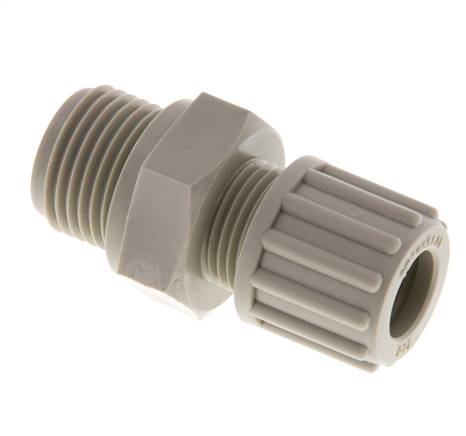 Straight screw connection G 1/2"-12x9mm, polypropylene