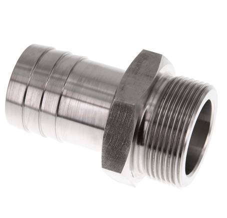 Gewindetülle G 1-1/2"-38 (1-1/2")mm, 1.4571