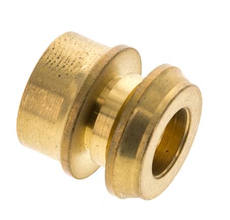 Insert réducteur pour vis à bague de serrage. 14mm-8 (M12x1)mm, laiton