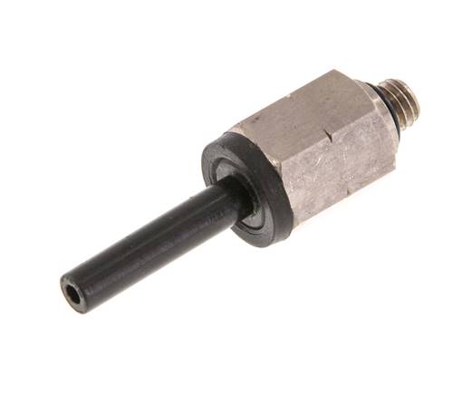 Screw-in nozzle UNF 10-32-5/32" (3.97 mm) plug nipple, IQS inch