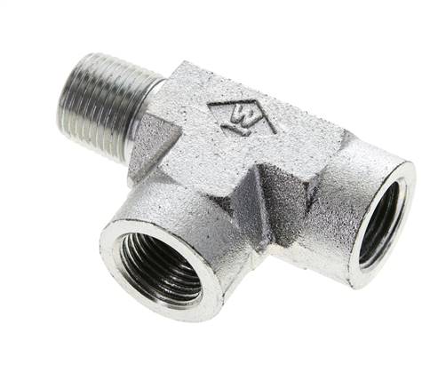 LE screw-in piece NPT 3/8" (IG/AG), galvanized steel