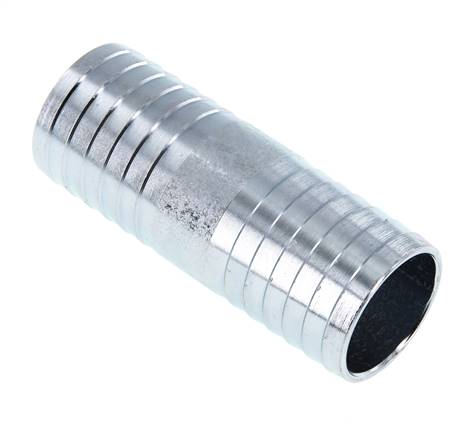 Hose connection pipe 38 (1-1/2")mm-38 (1-1/2")mm, galvanized steel