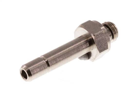 Screw-in nozzle M 5-4mm plug nipple, IQS-MSV (standard)