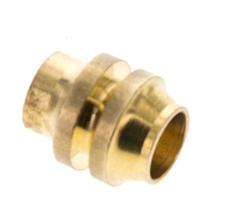 Insert réducteur pour vis à bague de serrage. 6mm-5 (M10x1)mm, laiton