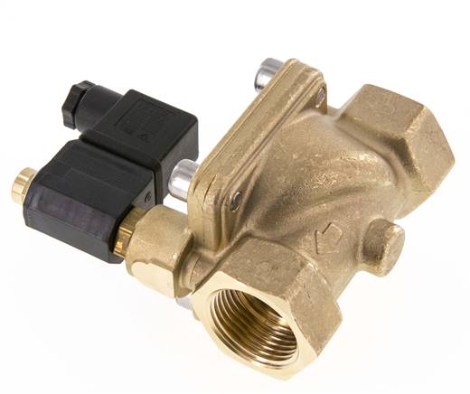 2/2-way solenoid valve G 1" normally open (NO), FKM