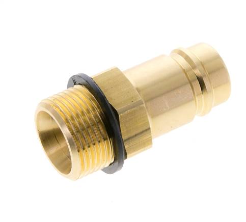 Coupling plug (NW15) G 3/4" (AG), brass