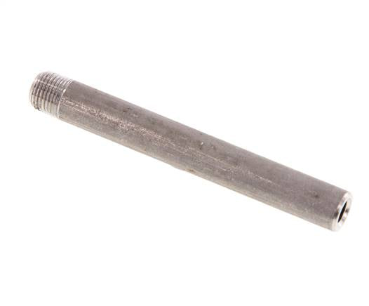 Welding nipple R 1/8"-80mm-10.2mm, 1.4571