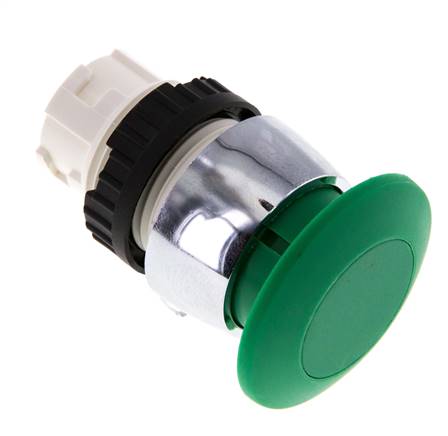 Betätigeraufsatz 22mm, Pilztaster (grün)