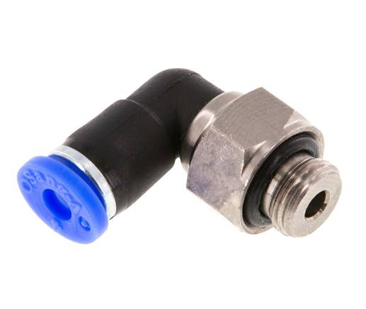 Raccord à vis coudé G 1/8"-4mm, norme IQS