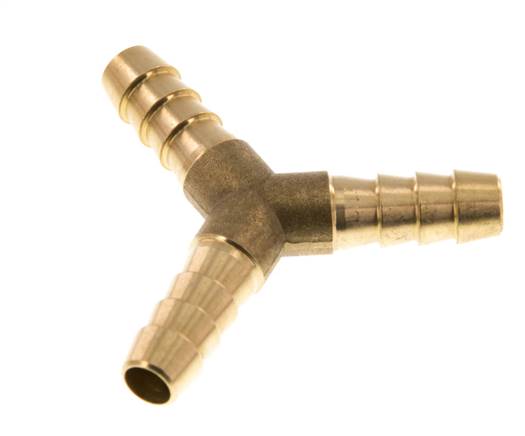 Y-hose connector 8 (5/16")mm, brass