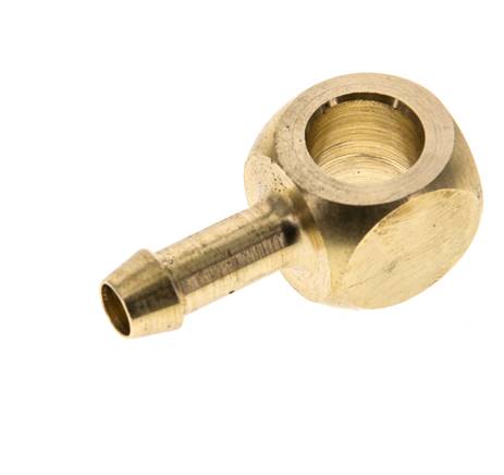 Ring piece for L-threaded nozzle G 1/8"-6 (1/4")mm, brass