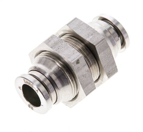 Bulkhead plug connection 8mm, IQS-ES LE