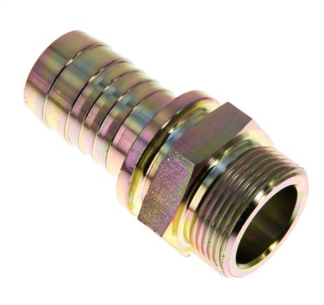 Gewindetülle, Sicherungsbund G 1-1/4"-32 (1-1/4")mm, Stahl verzinkt