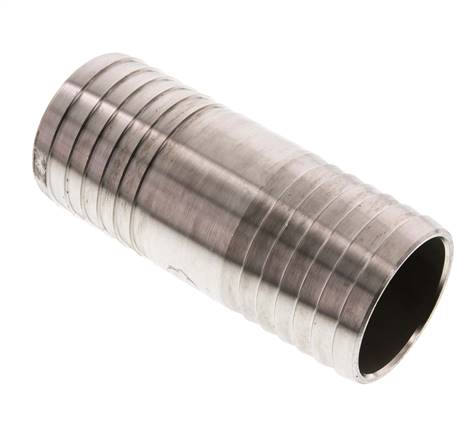 Hose connection pipe 55mm-55mm, 1.4301